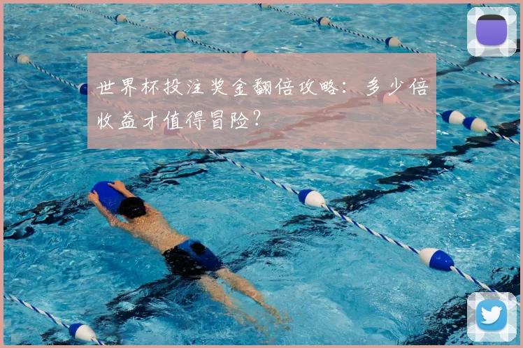 世界杯投注奖金翻倍攻略:多少倍收益才值得冒险?
